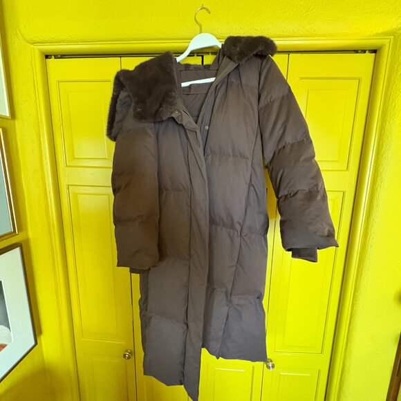Banana Republic Lowri Puffer Coat - Small - Roasted Cocoa Brown - NEVER WORN! - Picture 8 of 15